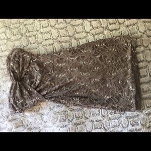 Mini strapless Dress